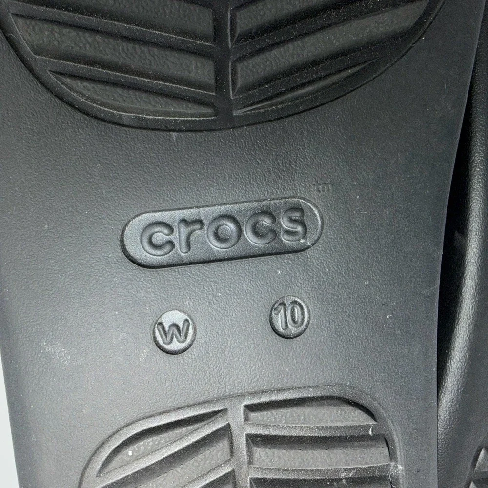 Crocs Getaway Platform Toe Loop Sandals Lightweight Comfort Womens Size 10 US